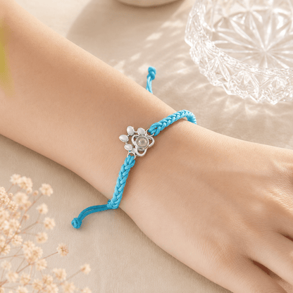 Custom Pet Photo Projection Bracelet | Paw Print Keepsake Gift - My Tiny Memories