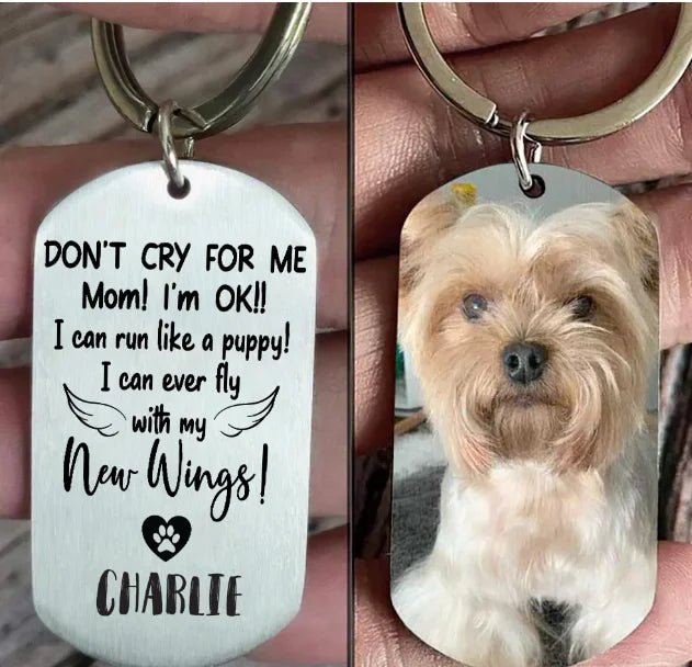 Custom Photo Pet Memorial Pendant - My Tiny Memories