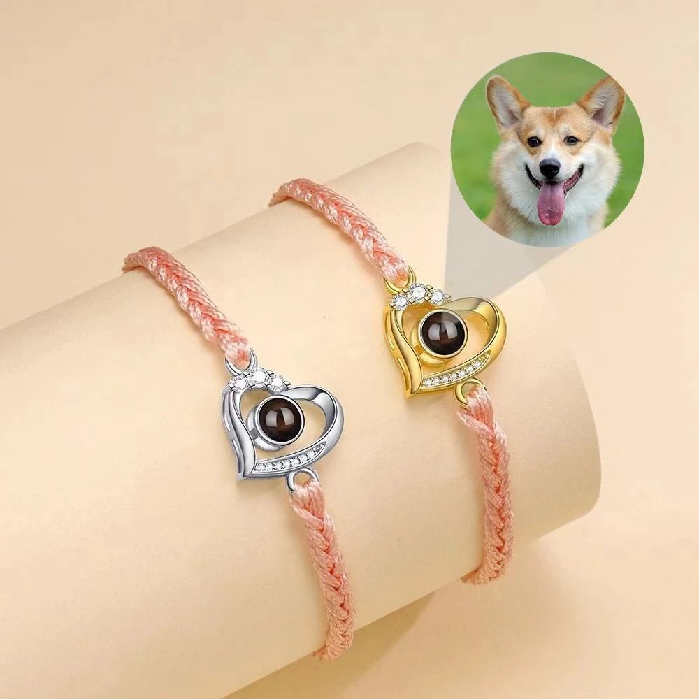 Custom Photo Projection Bracelet - My Tiny Memories