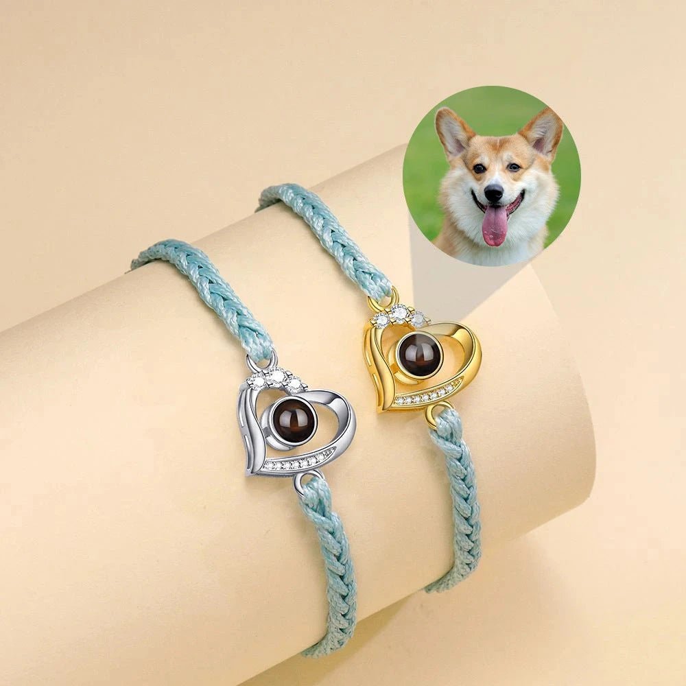 Custom Photo Projection Bracelet - My Tiny Memories