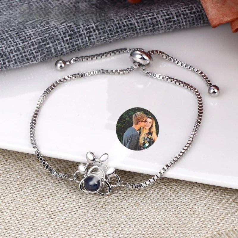 Customizable Pet Projection Bracelet - My Tiny Memories