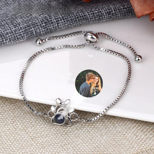 Customizable Pet Projection Bracelet - My Tiny Memories