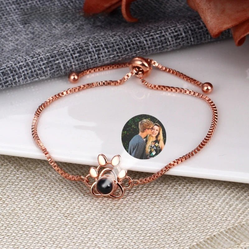 Customizable Pet Projection Bracelet - My Tiny Memories