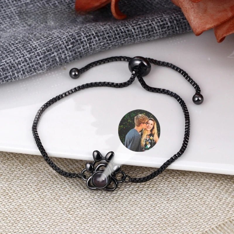 Customizable Pet Projection Bracelet - My Tiny Memories