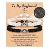 Handwoven Projection Couple Bracelet Set - My Tiny Memories
