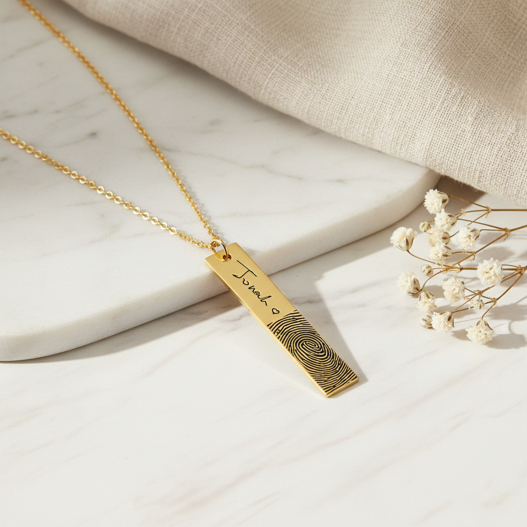 Hero Product Photo - Handwritten Signature Necklace