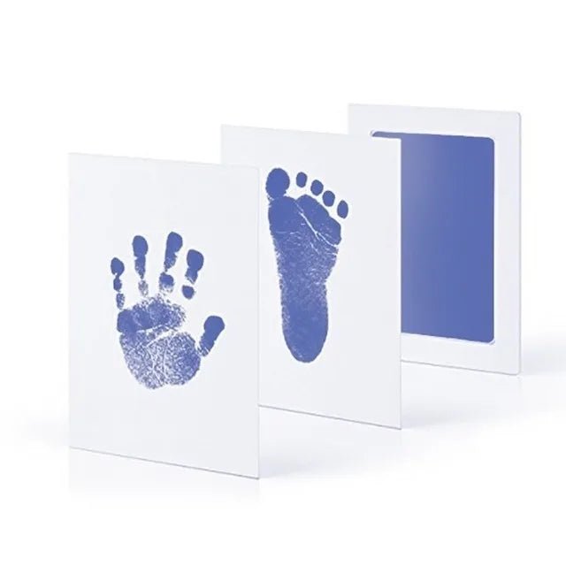 Newborn Hand & Footprint Ink Pad Kit | Safe Baby Shower Gift - My Tiny Memories