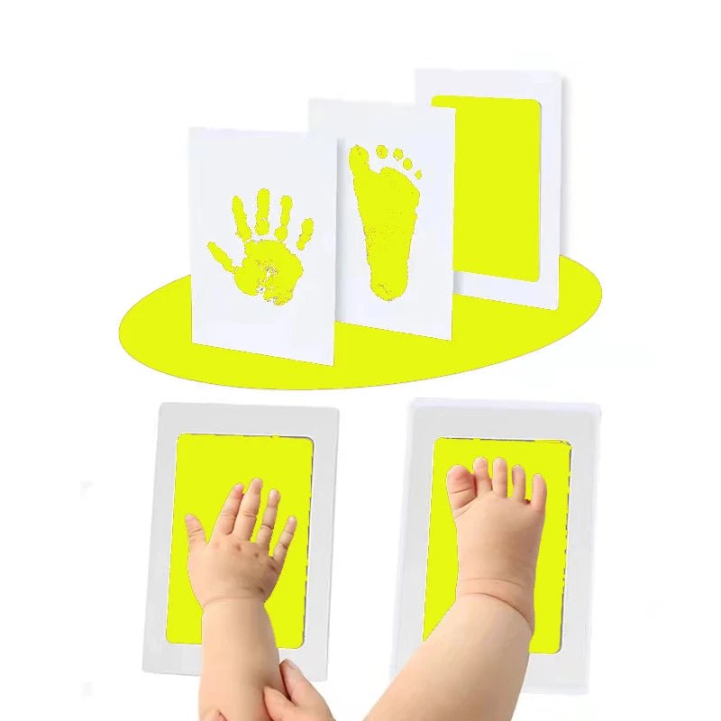 Newborn Hand & Footprint Ink Pad Kit | Safe Baby Shower Gift - My Tiny Memories