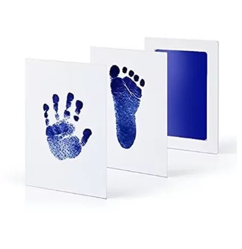 Newborn Hand & Footprint Ink Pad Kit | Safe Baby Shower Gift - My Tiny Memories