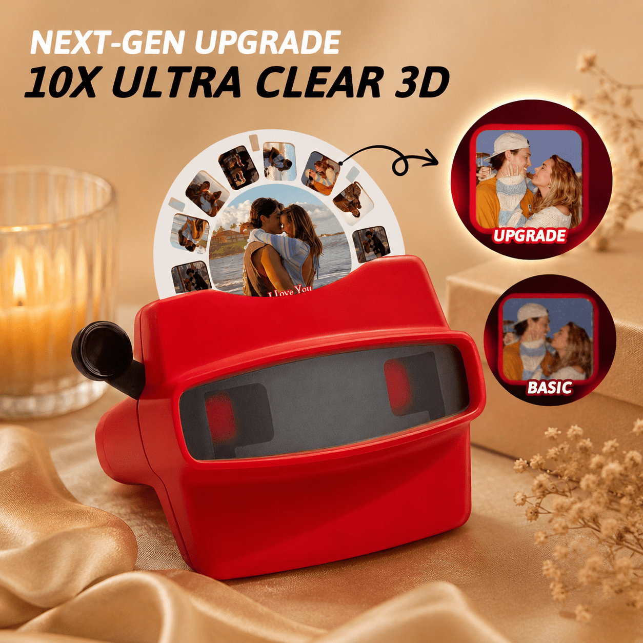 Personalized 3D Memory Viewer – Custom Photo Reel Keepsake Gift - My Tiny Memories