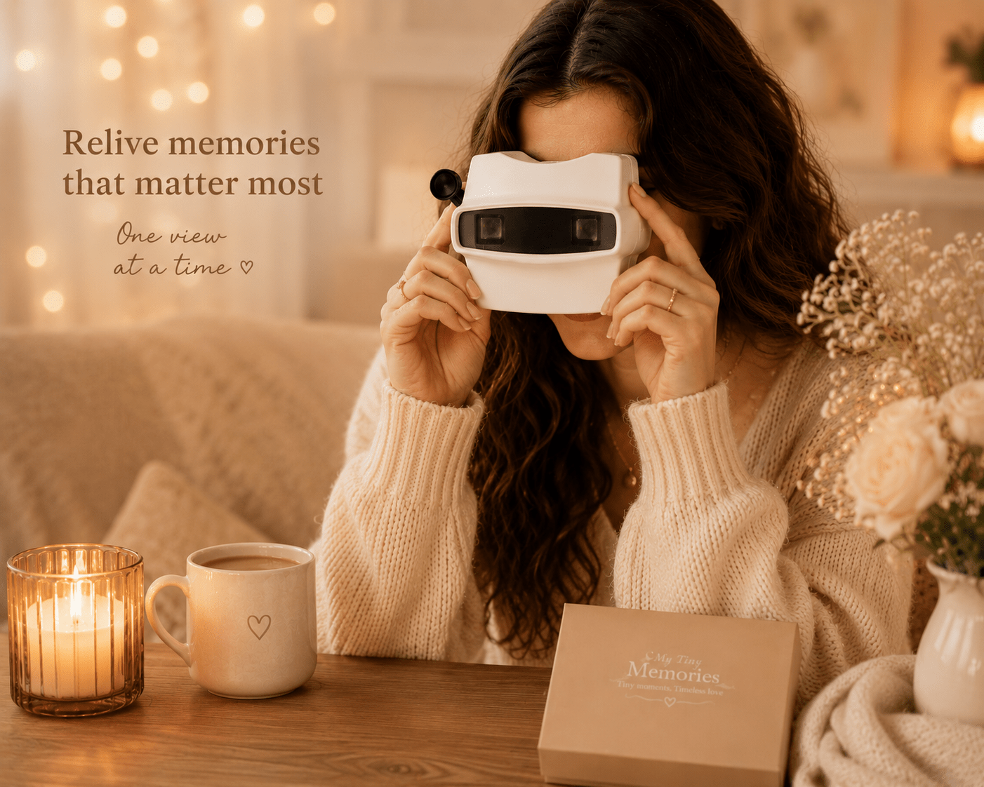 Personalized 3D Memory Viewer – Custom Photo Reel Keepsake Gift - My Tiny Memories