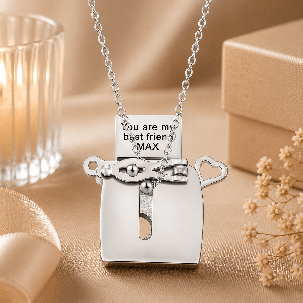 Personalized Camera Necklace – Custom Photo Keepsake Pendant - My Tiny Memories