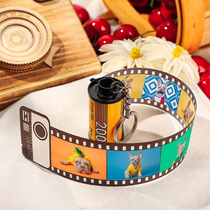 Personalized Film Roll Keychain | Custom Photo Keepsake Gift - My Tiny Memories