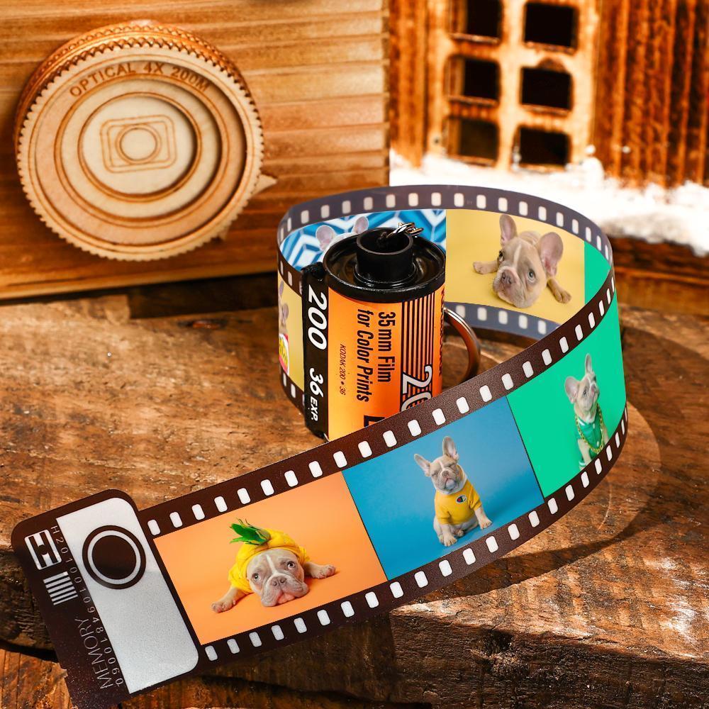 Personalized Film Roll Keychain | Custom Photo Keepsake Gift - My Tiny Memories