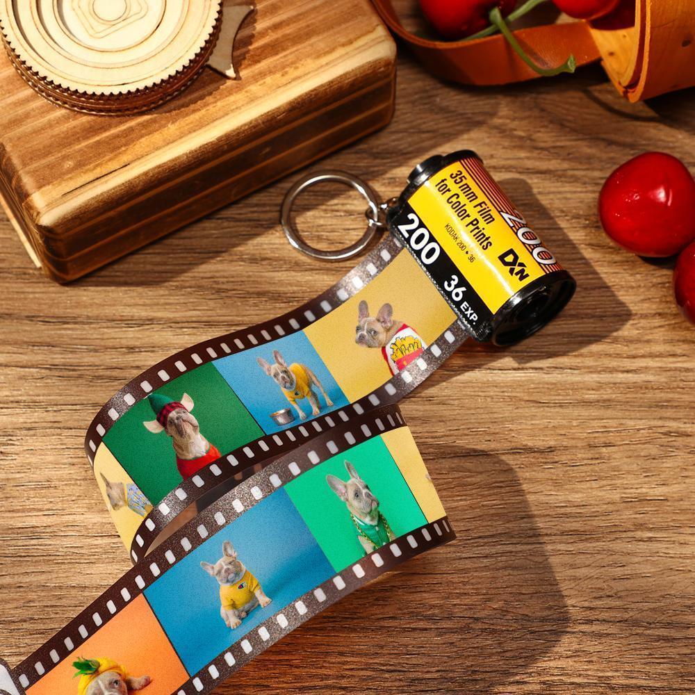 Personalized Film Roll Keychain | Custom Photo Keepsake Gift - My Tiny Memories