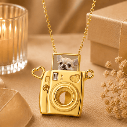 Personalized Pet Camera Necklace - My Tiny Memories