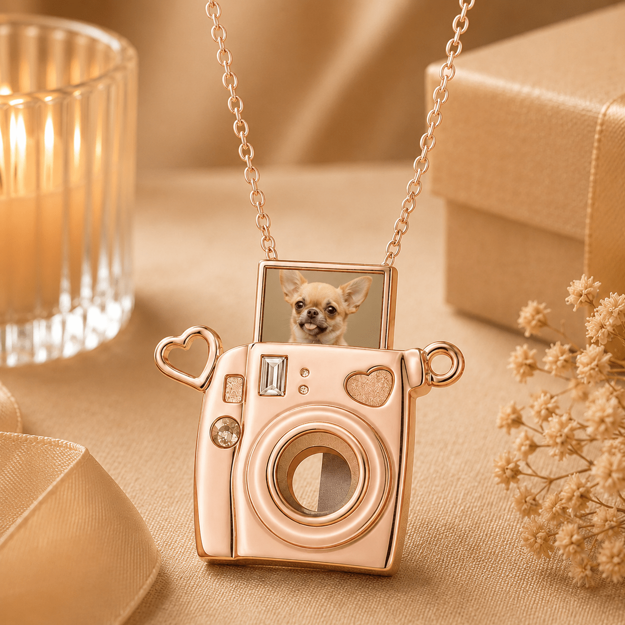 Personalized Pet Camera Necklace - My Tiny Memories