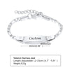 Personalized Stainless Steel Baby Bangle - My Tiny Memories