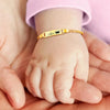 Personalized Stainless Steel Baby Bangle - My Tiny Memories