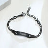 Personalized Stainless Steel Baby Bangle - My Tiny Memories