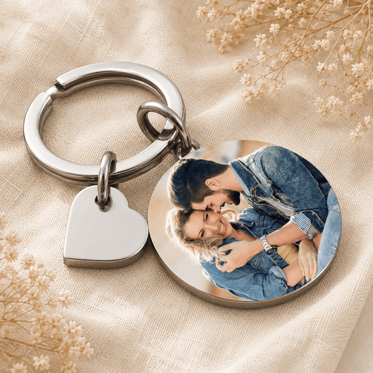 Personalized Wedding & Anniversary Calendar Keychain | Custom Date Keepsake Gift - My Tiny Memories