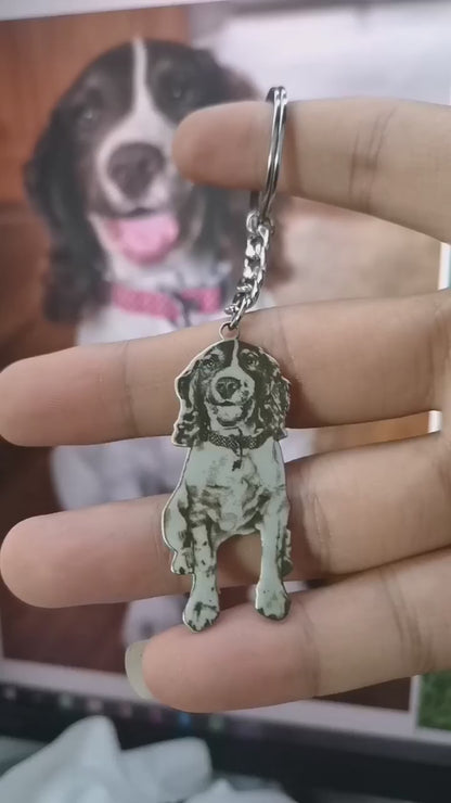 Custom Photo Pet Memorial Pendant